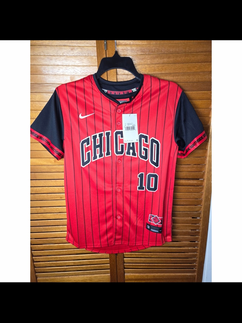 Nike Chicago White Sox Moncada City Connect Jersey Youth Medium NEW